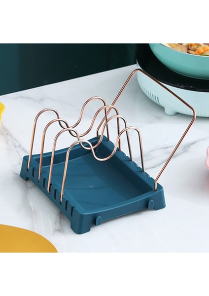Pan Pot Organizatör Tutucu Kesme Tahtası Pan Pot Kapak Ayarlanabilir Raf Mutfak Tencere Kaşık Spatula Depolama Raf | Raflar ve tutucular (Yurt Dışından)