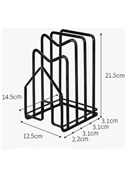Pot Kapak Raf Doğrama Kurulu Tutucu Pan Kapak Standı Mutfak Bulaşık Plaka Tahliye Raf Bıçak Kaşık Depolama Raf Mutfak Aksesuarları | Raflar ve tutucular (Yurt Dışından) fırsatları