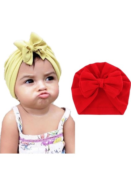 3 Adet Bebek Düz Renk Pamuklu Koruma Kapağı-Sarı (Yurt Dışından)