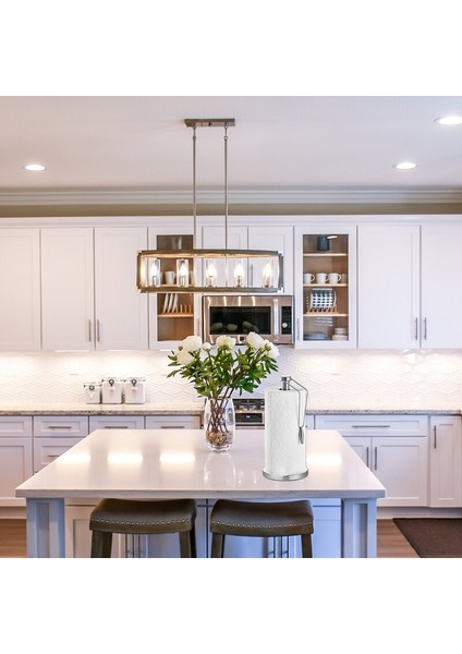 Paslanmaz Çelik Tezgah Kağıdı Havlu Tutucu Stand Up Rulo Kağıt Havlu Banyo Mutfak Için Kağıt Havlu Dispenseri Standı | Kağıt Tutucular (Yurt Dışından) modelleri