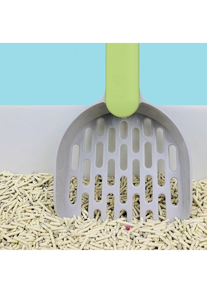 Pet Katı Küçük Scooper Set Katı Koltuk Sıfter Scoop Set Set Set Küçük Kazanımlı Pet Kat Temizlik Malzemeleri | Litter Houshreaking (Yurt Dışından) modelleri