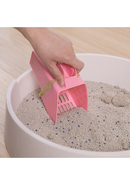 Three Beans Faydalı Kedi Kumaş Kürek Atık Torba Tutucu İle Pet Temizleme Aracı Scoop Sift Kedi Kum Temizlik Ürünleri Kat Temizlik Ürünleri Kepçe | Litter Houshreaking (Yurt Dışından)