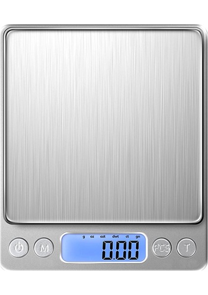 Yüksek Hassasiyetli Elektronik Dijital Ölçekli Taşınabilir LCD Mini Cep Ölçeği Mutfak Takı Ağırlık Dengesi Araçları (Yurt Dışından)