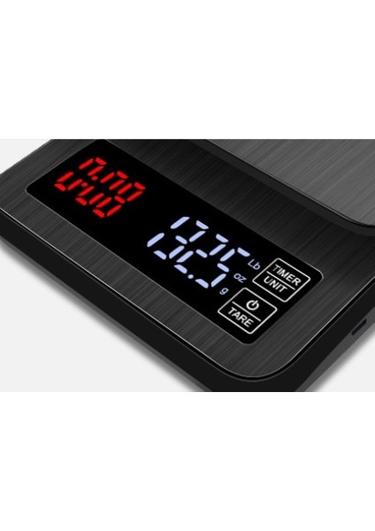Dijital Ağırlık Kahve Terazi Taşınabilir Mini Denge Elektronik Zamanlayıcı Mutfak Kahve Gıda Ölçeği (Yurt Dışından)