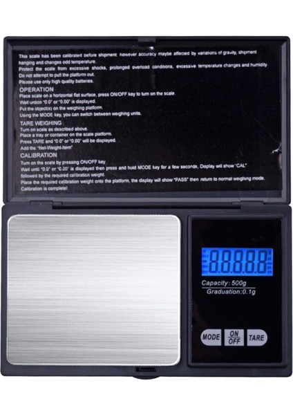 LCD Dijital Cep Scalejewelry Altın Denge Ağırlık Ölçeği Elektronik Altın Para Ölçeği Için Ev, Eczane (Yurt Dışından)