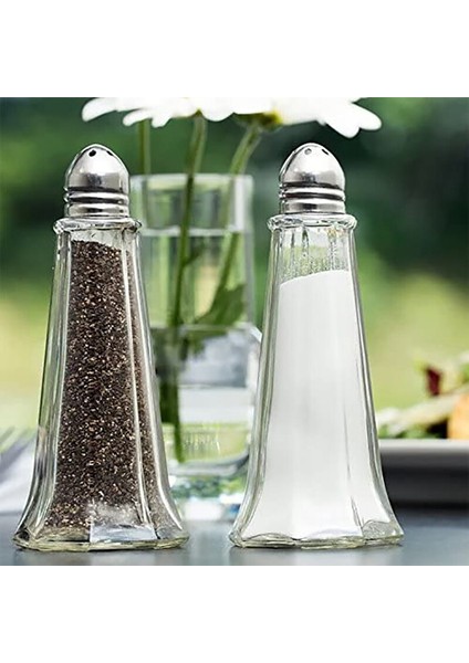 (Set 1) Yağmurlama Biber Şişesi Mini Cam Baharat Şişesi Tuz ve Biber Çalkalayıcı Masa Gözenekli Baharat Şişesi | Tuz Domuzları, Mahzenler ve sunucular (Yurt Dışından) fırsatları