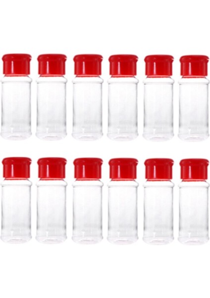 12 Adet Plastik Baharat Tuz Biber Çalkalayıcı Baharat Kavanoz Barbekü Baharat Kavanoz Şişe Mutfak Baharat Şişesi | Tuz Domuzları, Mahzenler ve sunucular (Yurt Dışından)