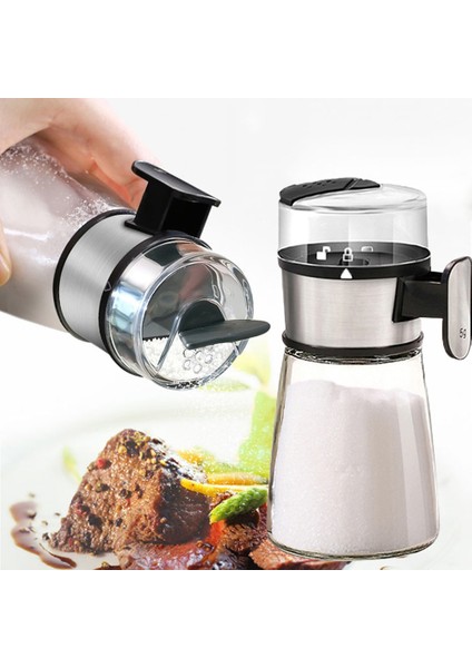 1 Adet Push Tip Tuz Dağıtıcı Tuz Şeker Şişesi Baharat(Yurt Dışından)