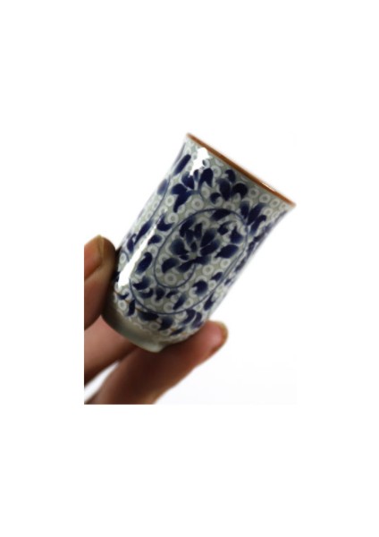 Mavi ve Beyaz Seramik Çay Kılıfı Porselen Wenxiang Kupası Çin Kung Fu Kupası Drinkware | Teacups (Yurt Dışından) modelleri