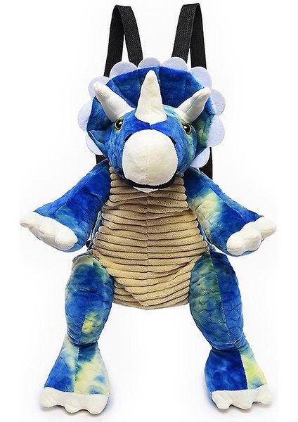 (Tyrannosaurus) Triceratops Sevimli Dinozor Karikatür Peluş Çocuk Sırt Çantası (Yurt Dışından) fiyatları