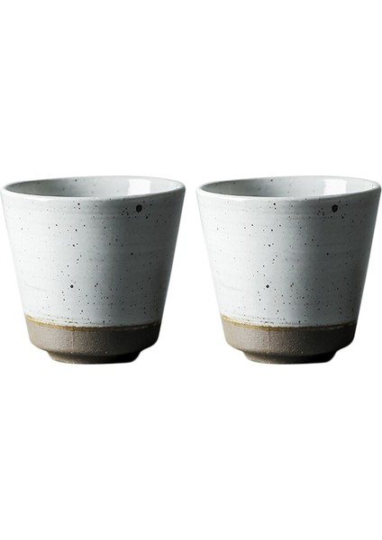 2 Adet Çay Bardağı 230 ml Japon Kupası Çömlekçilik Çay Kase Seramik Bardaklar Vintage Çay Fice Kung Fu Teaware Drinkware Konteyner El Yapımı Pu'er Kaseler | Teacups (Yurt Dışından)