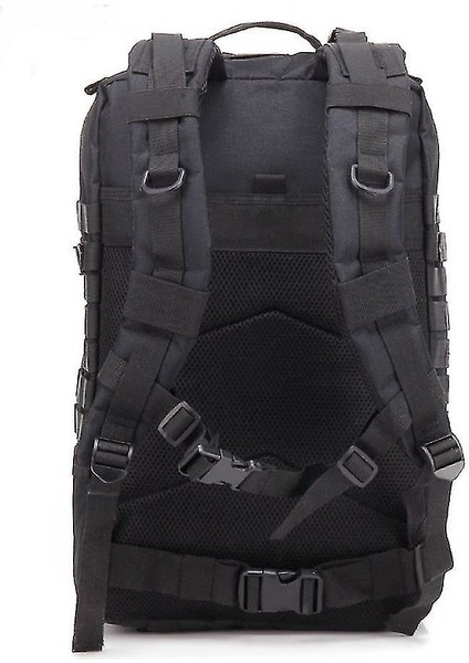 Siyah Askeri Taktik Sırt Çantası 45L Assault Pack Büyük Ordu Molle Bug Out Çanta Sırt Çantaları MZ868 (Yurt Dışından) fırsatları