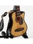 1/12 Dollhouse Minyatür Müzik Enstrüman Gitar Modeli Ile Askı, Stand (Yurt Dışından) 5