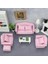 Dollhouse Mobilya Kanepesi, Tek Çift Mini ile / Geri Yastıkları (Yurt Dışından) 2