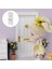 1:12 El Yapımı Dollhouse Simülasyon Dekorasyon Zanaat Için 4 Panel Kapı Sahne (Yurt Dışından) 3