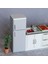 1/12 Minyatür Dollhouse Mutfak Mobilya Için Buzdolabı Dekorasyon Dekorasyon (Yurt Dışından) 3