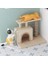 Minyatür Dollhouse Kedi Tırmanma Çerçevesi Kedi Oyuncak Pretend 1:12 Aksesuarları Için (Yurt Dışından) 4