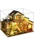 Yaratıcı Minyatür 1:24 Ahşap Dollhouse LED Işık Dıy Ev Dekor Kızlar Için (Yurt Dışından) 1