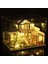 Yaratıcı Minyatür 1:24 Ahşap Dollhouse LED Işık Dıy Ev Dekor Kızlar Için (Yurt Dışından) 2
