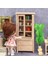 Dollhouse Kitaplık Kabine Minyatür 1:12 El Sanatları Hediyeler 3-6 Yaşında (Yurt Dışından) 5