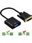 Dvı-D To VGA 24 + 1 Dvi-D Dijital - VGA Aktif Dönüştürücü -Dvi Erkek (24 + 1) To VGA Dişi Dönüştürücü 5