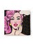 Pop Art Resimli Dekoratif Kare Sandalye Minderi 4