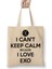Exo I Cant Keep Calm Bez Çanta Uzun Saplı 1