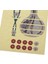 Ukulele Çıkartmaları Dekoratif Klavye Ahşap Gitar Çıkartması Haritası Sticker-Vase (Yurt Dışından) 4