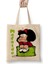 Mafalda Düşünceli Bez Çanta Uzun Saplı 1