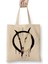 Symbol V With Mask V For Vendetta Bez Çanta Uzun Saplı 1