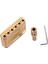 Pirinç Elektro Gitar Tremolo Blok Baz Dıy Gitar Köprü Enstrüman Parçaları Için (Yurt Dışından) 1