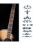 Dıy Kağıt Gitar Bas Boyun Klavye Sticker Çıkartması Marker 15 x 6 cm (Yurt Dışından) 2