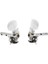 4x Gitar Dize Düğme Tuning Pegs Makinesi Kafa Yuvarlak 4 Dizeleri Gitar Için (Yurt Dışından) 4