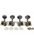 4 Adet Gitar Tuning Peg Tuner Makinesi Kafaları 4-String Mini Gitar Için (Yurt Dışından) 1