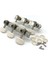 2 Adet Akustik Gitar Tuning Pegs Tuner Makinesi Başlıkları Bej Topuzu Düğmesi ile (Yurt Dışından) 3