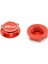 4 Adet 17MM Hex Tekerlek Somunları 1: 8 Rc Araba Kamyon Yedek Parçaları Acc Red (Yurt Dışından) 3