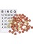 40 Adet Klasik Rus Bingo Oyunu Kağıt Kartları Çocuklar Için 75 Numaraları Cips (Yurt Dışından) 1
