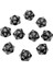 10 Adet Polyhedral D20 Zar 22MM Mtg Rpg Oyunu Prop Için Ölür (Yurt Dışından) 2