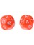 14MM 10PCS Opak 16 Taraflı Dijital Oyuncak D16 Rpg Rol Oynama Oyunu Turuncu (Yurt Dışından) 4