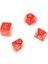 7x Polihedral Zar 16MM Dnd Mtg Masa Oyunları Için Kırmızı (Yurt Dışından) 4