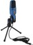 Kondenser Mikrofon Mic Studio Ses Kayıt Tripod Standı 3.5mm Ses Kablosu (Yurt Dışından) 1