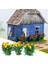 3 Parça Dıy Minyatür Çiçek Yapay Çiçek Demiryolu Manzarası Dekor Moonflower Için (Yurt Dışından) 5