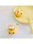 Bipower Airpods 1-2. Nesil Uyumlu Kılıf Kırgın Civciv Sarı 2