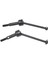 2x Driveshaft Stece 53792 Tt-01 / Tt-02 / TA04 Rc Paletli Araba Parçaları Için (Yurt Dışından) 2
