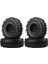 4x Mikro Paletli 1/24 Tekerlekler ve Lastikler 1.0 "axial SCX24 Mini Z Parçaları Için (Yurt Dışından) 1