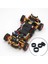 4 Adet Yarış Araba Kauçuk Lastikler Wltoys K999 Için Set K999 1/28 Yarış Araba Hobi Modeli (Yurt Dışından) 4