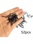Wltoys Için Metal Rc Vücut Klipleri 144001 124281/14 Rc Model Araba Yükseltme Parçaları 50 Adet (Yurt Dışından) 4
