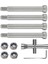10X Rc Araba Metal Cıvata M3 Somun Anahtarı Kitleri X-Maxx 8s 1: 5 Rc Için Yükseltmeler Set (Yurt Dışından) 5