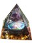 Kristal Piramit Küre Taş Reiki Enerji Meditasyon Doğal Taş Mor (Yurt Dışından) 1