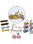 Parmak Oyuncaklar Set 1:18 Aksesuarları Ile Kaykay Bisiklet Scooter Salıncak Kurulu (Yurt Dışından) 5